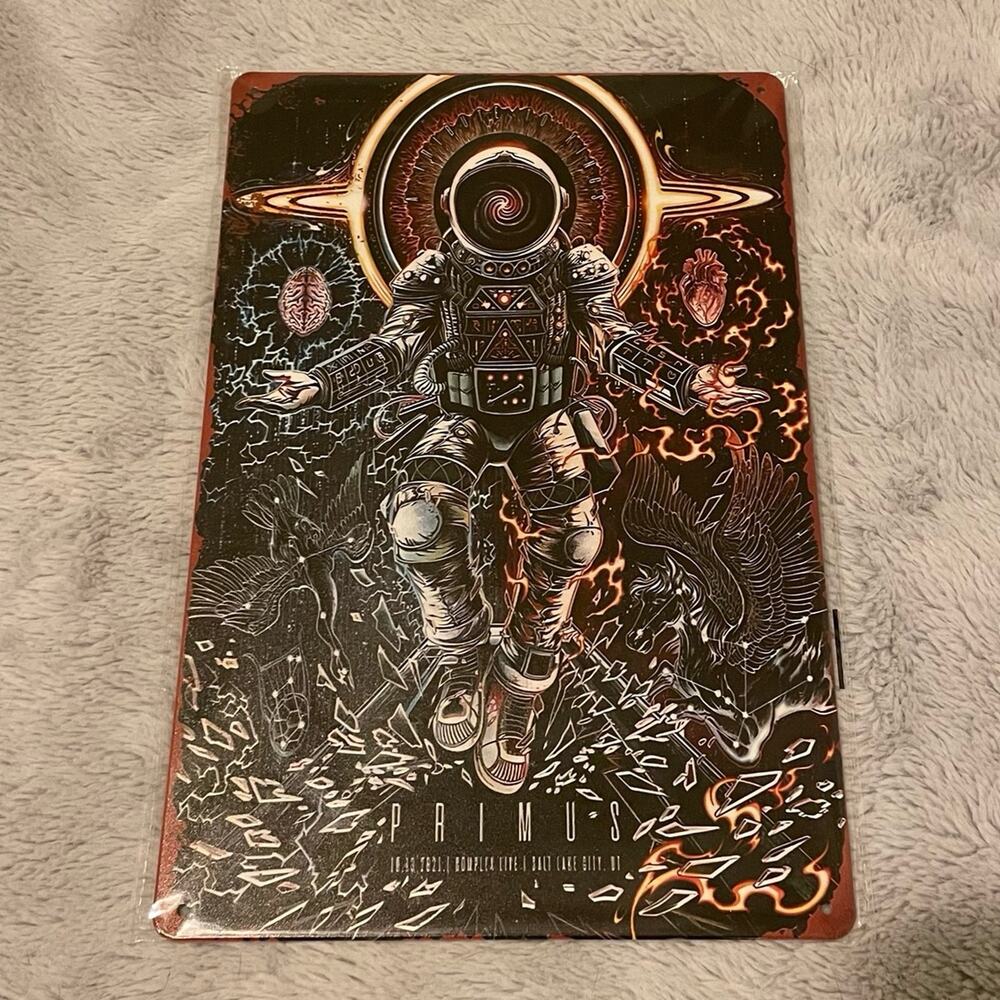 Primus A Tribute To Kings Concert Poster Artwork ~ 8” x 12” Metal Sign